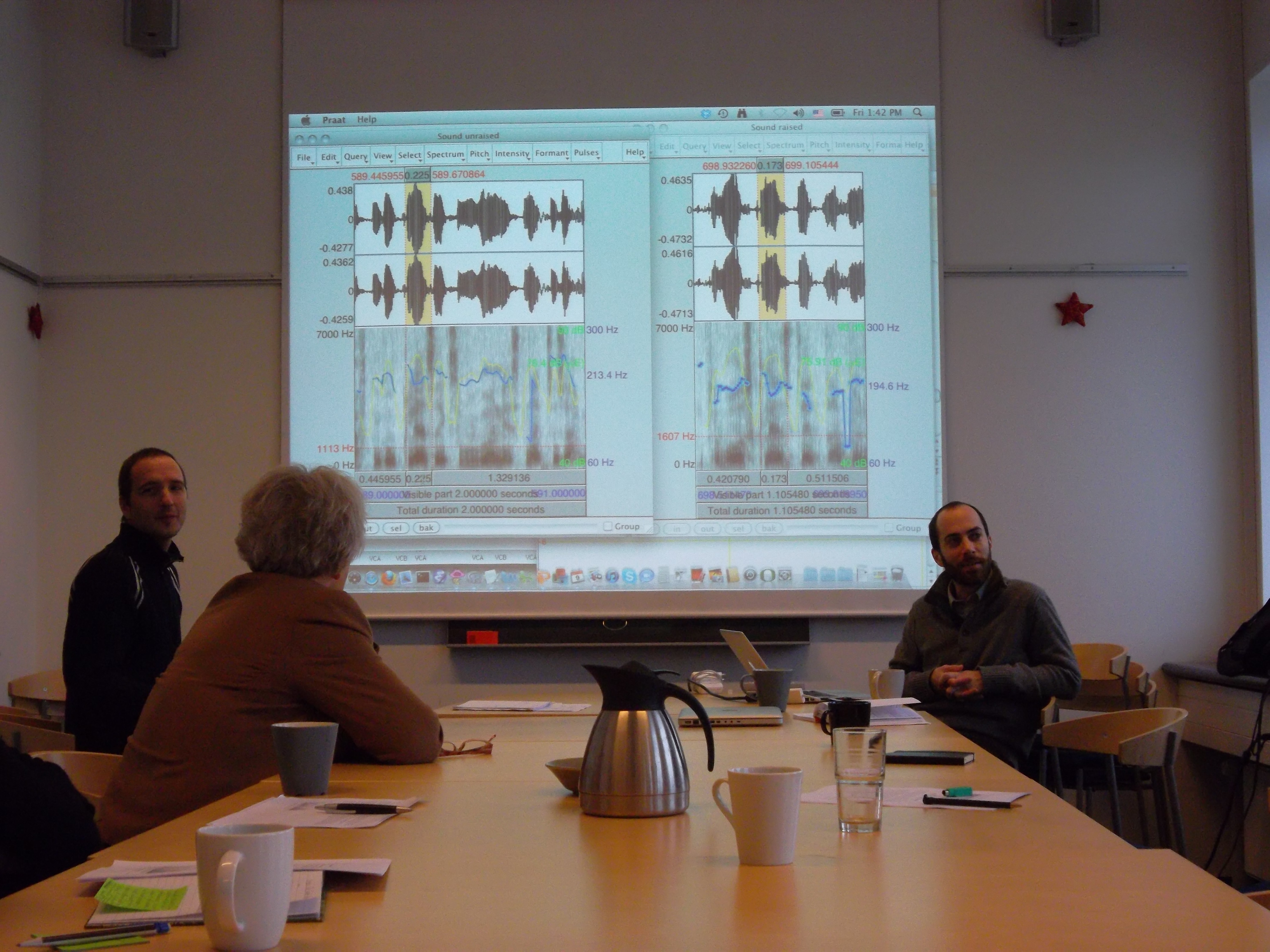 tyler and nicolai at lanchart meeting